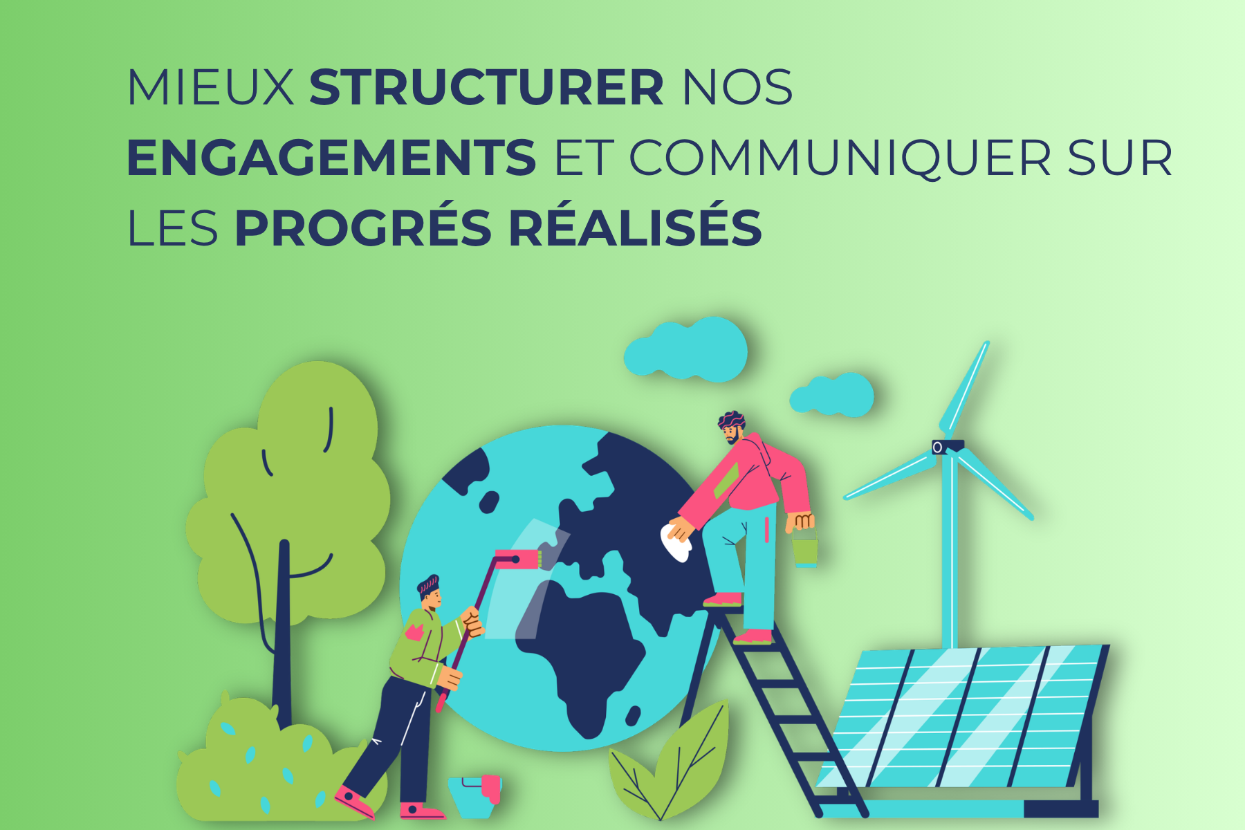 progrès réalisés en matière d'environnement